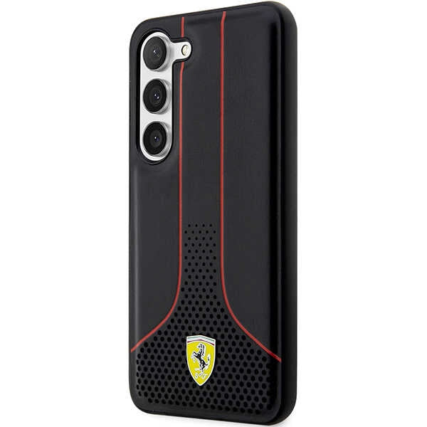 Ferrari 296P dėklas Samsung Galaxy S23+ – juodas