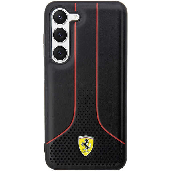 Ferrari 296P dėklas Samsung Galaxy S23+ – juodas
