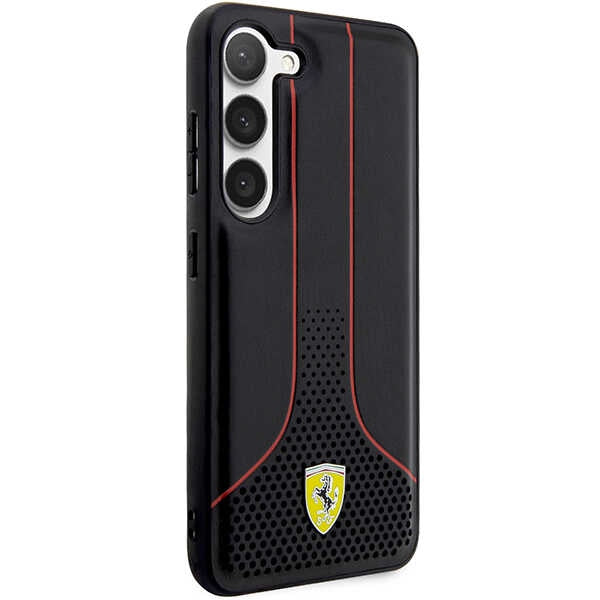 Ferrari 296P dėklas Samsung Galaxy S23+ – juodas