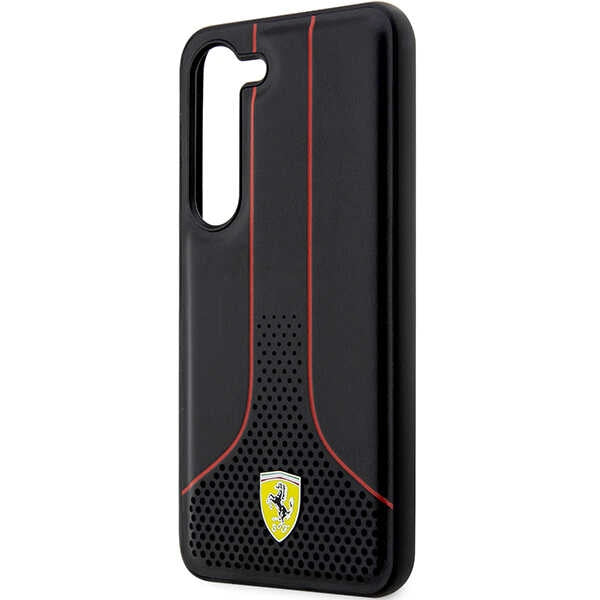 Ferrari 296P dėklas Samsung Galaxy S23+ – juodas