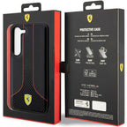 Ferrari 296P dėklas Samsung Galaxy S23+ – juodas