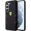 Ferrari Hot Stamp Lines dėklas Galaxy S23 – juodas