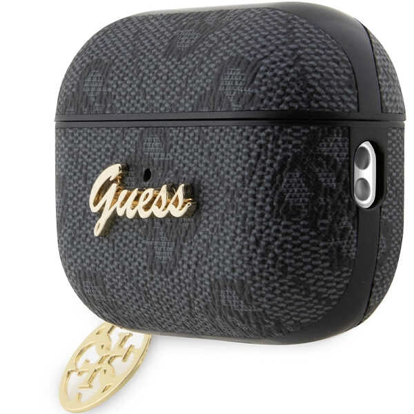 Guess AirPods Pro 2 dėklas – juodas, 4G Charm