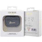 Guess AirPods Pro 2 dėklas – juodas, 4G Charm