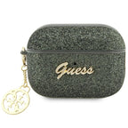 Guess AirPods Pro 2 dėklas – žalias/khaki, 4G Glitter