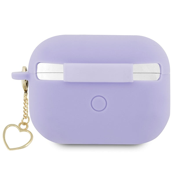 Guess silikoninis dėklas AirPods Pro 2 – violetinis
