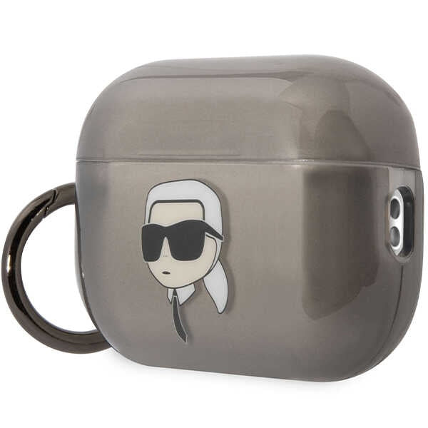 Karl Lagerfeld AirPods Pro 2 dėklas – juodas