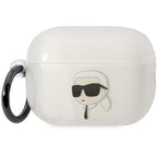 Karl Lagerfeld skaidrus dėklas AirPods Pro 2