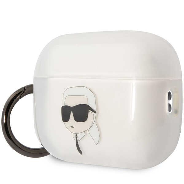Karl Lagerfeld skaidrus dėklas AirPods Pro 2