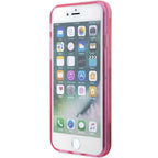 Karlas Lagerfeldas KLHCI8LNKHCP iPhone 7/8/ SE 2020/2022 rožinis / rožinis kietas dėklas Blizgučiai Karl Head -- iPhone 7...