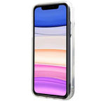 Karl Lagerfeld blizgučių dėklas iPhone 11/XR – sidabrinis -- iPhone 11
