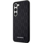 Karl Lagerfeld Saffiano dėklas Galaxy S23+ – juodas