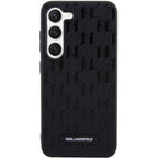 Karl Lagerfeld Saffiano dėklas Galaxy S23+ – juodas