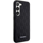 Karl Lagerfeld Saffiano dėklas Galaxy S23+ – juodas