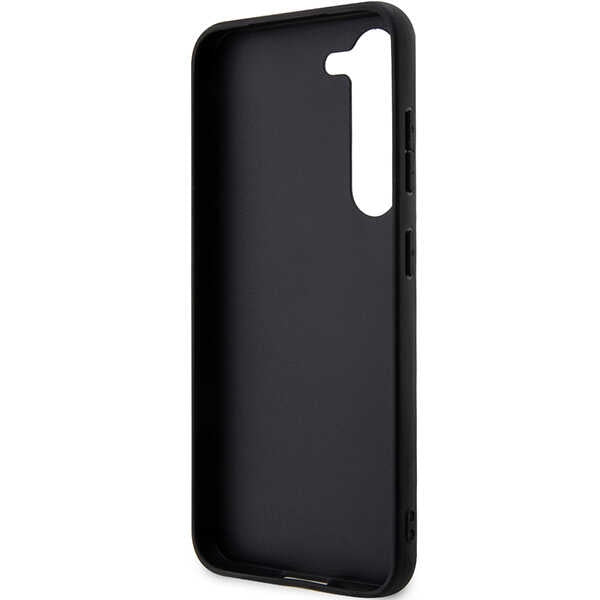 Karl Lagerfeld Saffiano dėklas Galaxy S23+ – juodas