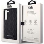 Karl Lagerfeld Saffiano dėklas Galaxy S23+ – juodas