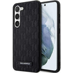Karl Lagerfeld Saffiano dėklas Samsung Galaxy S23 – juodas