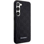 Karl Lagerfeld Saffiano dėklas Samsung Galaxy S23 – juodas