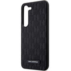 Karl Lagerfeld Saffiano dėklas Samsung Galaxy S23 – juodas