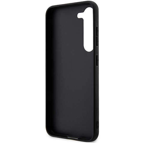 Karl Lagerfeld Saffiano dėklas Samsung Galaxy S23 – juodas