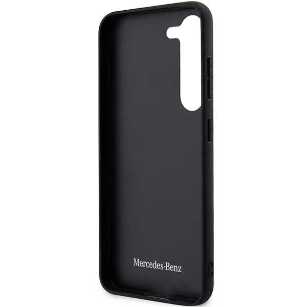 Mercedes-Benz Leather Urban dėklas Galaxy S23+ – raudonas