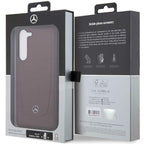Mercedes-Benz Leather Urban dėklas Galaxy S23+ – raudonas