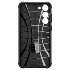 Spigen Rugged Armor dėklas Samsung Galaxy S23 – juodas