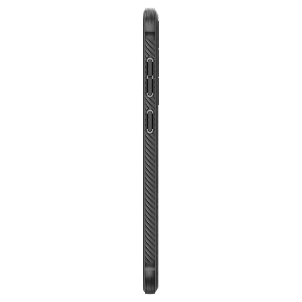 Spigen Rugged Armor dėklas Samsung Galaxy S23 – juodas