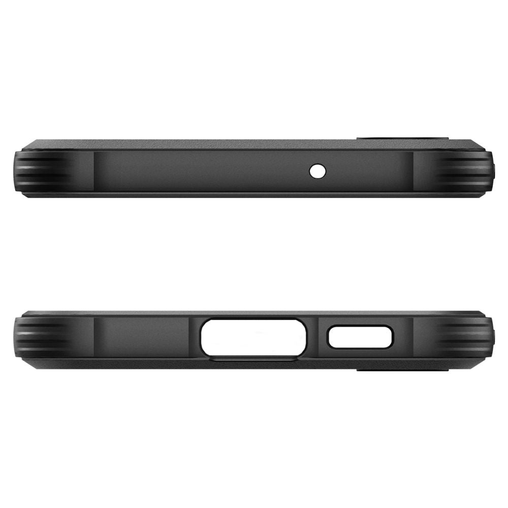 Spigen Rugged Armor dėklas Samsung Galaxy S23 – juodas