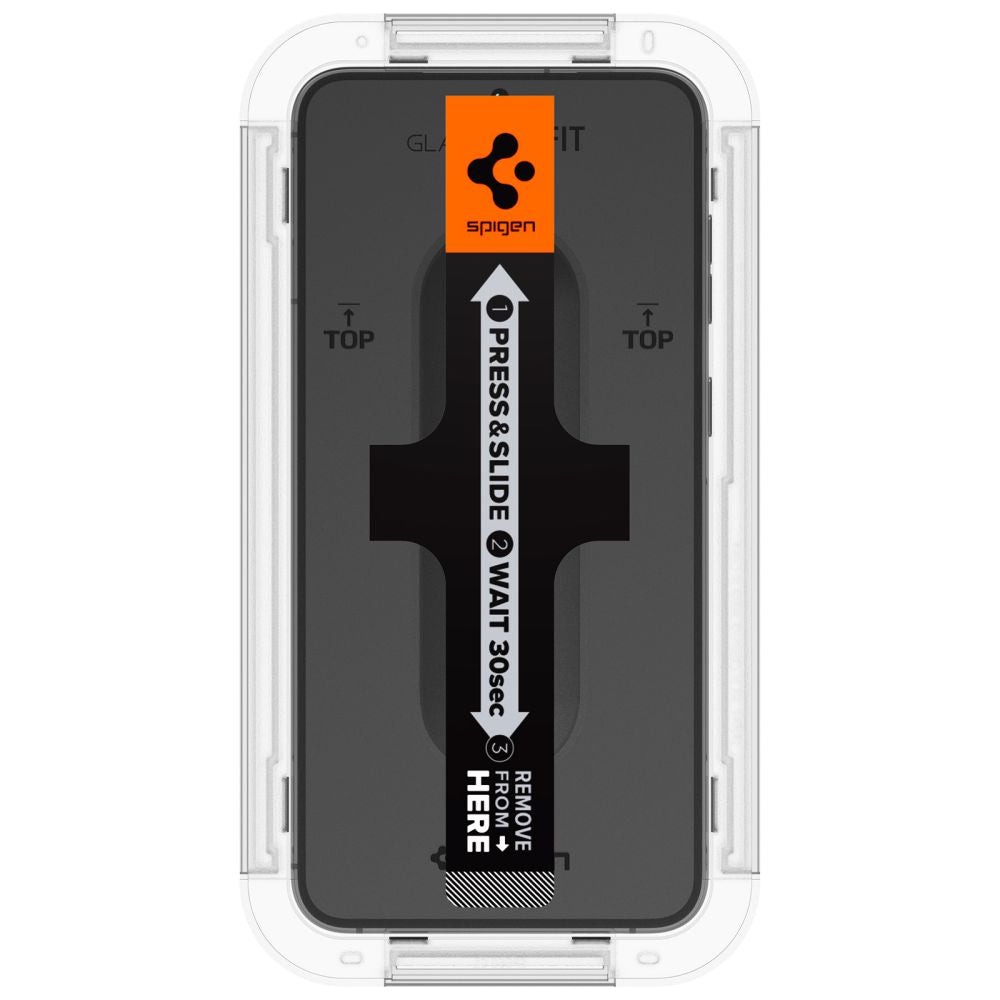 Spigen EZ Fit grūdintas stiklas Galaxy S23 (2 vnt.)