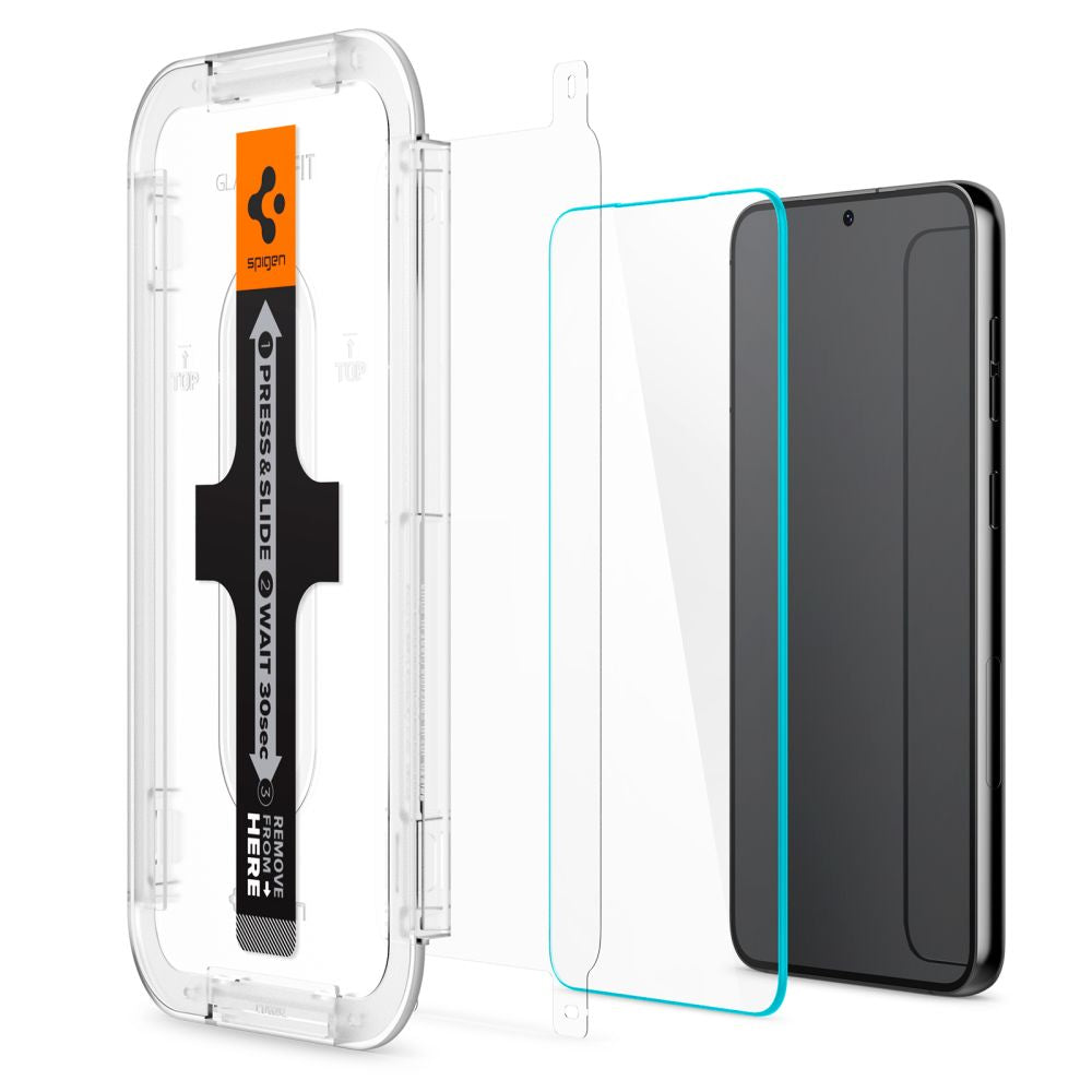 Spigen EZ Fit grūdintas stiklas Galaxy S23 (2 vnt.)