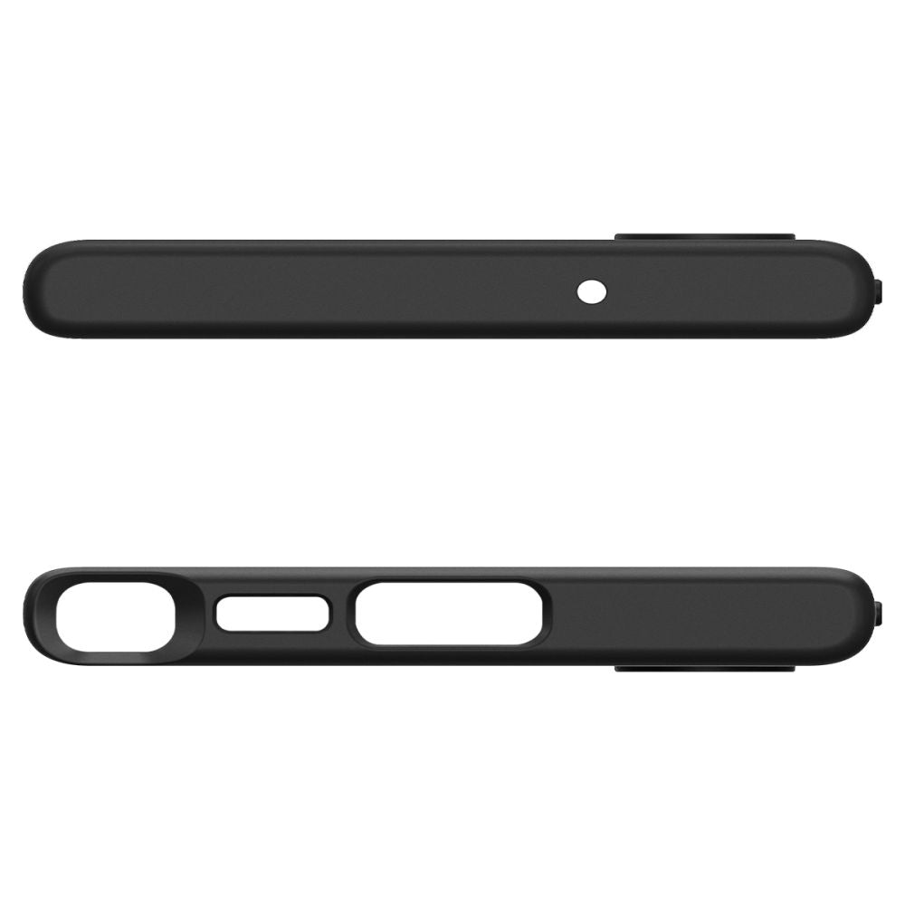 Spigen Liquid Air dėklas Samsung Galaxy S23 Ultra – juodas