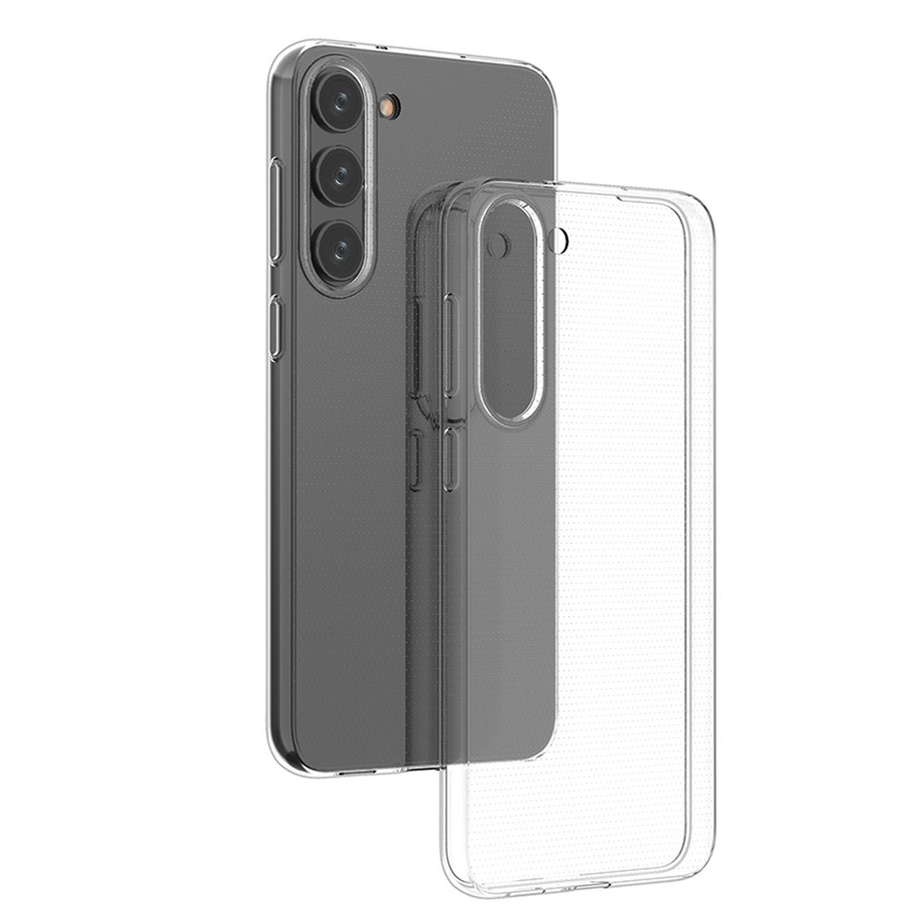 Skaidrus plonas TPU dėklas Samsung Galaxy S23 (0,5 mm)