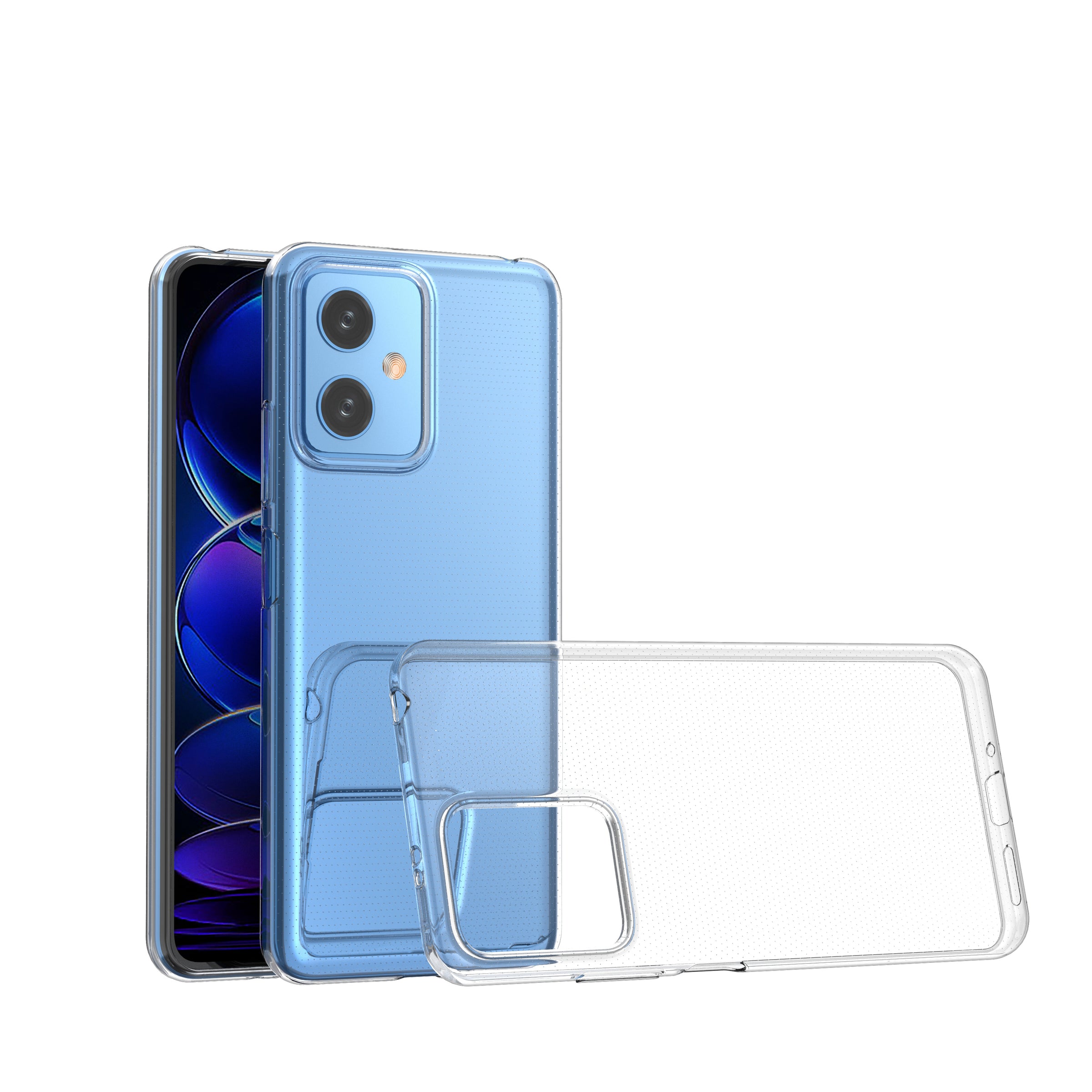 Skaidrus 0,5 mm TPU dėklas Xiaomi Poco X5 5G / Redmi Note 12 5G -- Xiaomi Poco X5