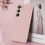 Dux Ducis Grit dėklas Samsung Galaxy S23+ – rožinis
