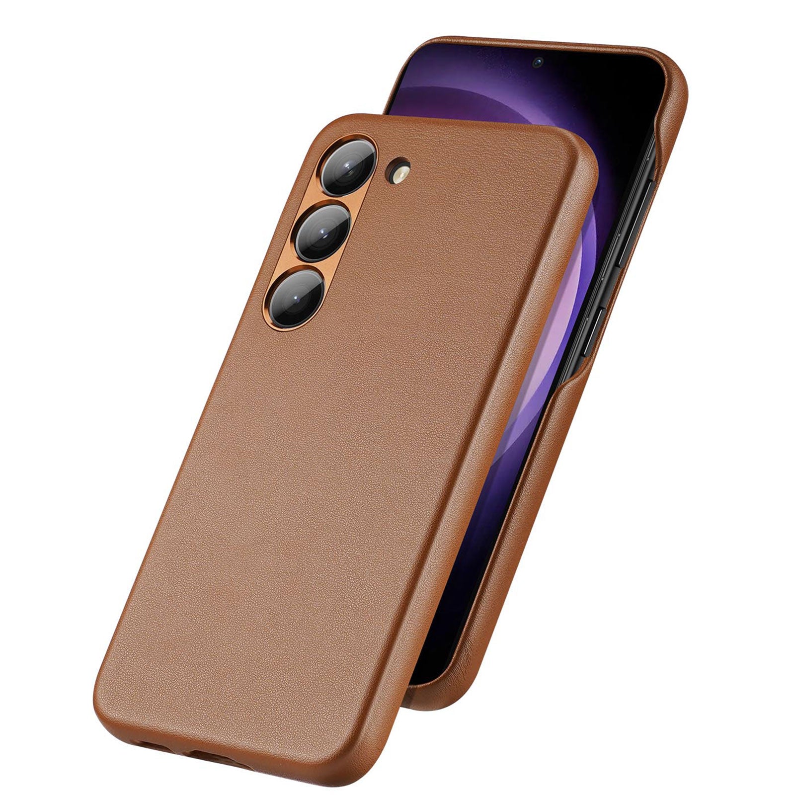 Dux Ducis Grit dėklas Samsung Galaxy S23+ – rudas