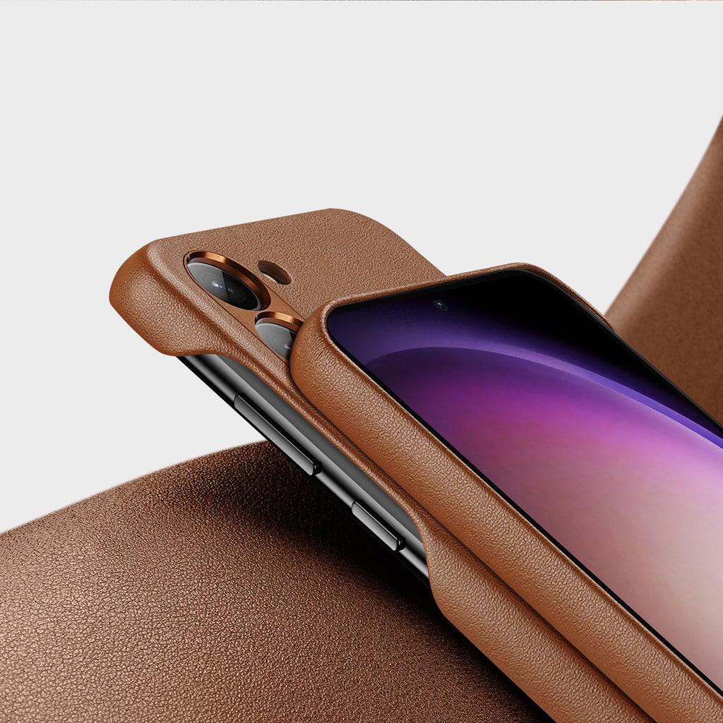 Dux Ducis Grit dėklas Samsung Galaxy S23+ – rudas