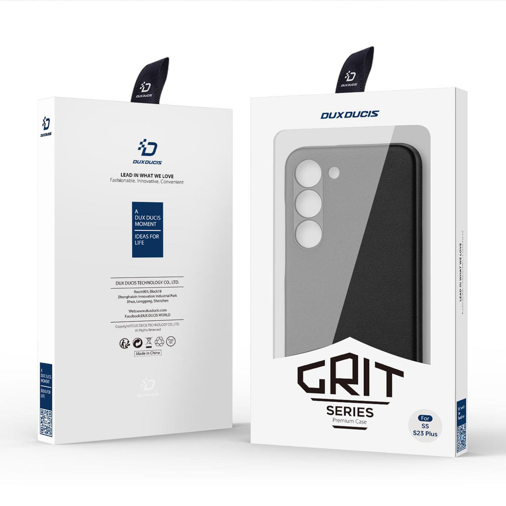 Dux Ducis Grit dėklas Samsung Galaxy S23+ – juodas