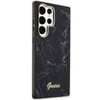 Guess marmuro dėklas Samsung Galaxy S23 Ultra – juodas