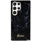 Guess marmuro dėklas Samsung Galaxy S23 Ultra – juodas