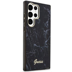 Guess marmuro dėklas Samsung Galaxy S23 Ultra – juodas