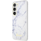Guess marmurinis dėklas Samsung Galaxy S23+ – baltas