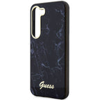 Guess Marble dėklas Samsung Galaxy S23+ – juodas