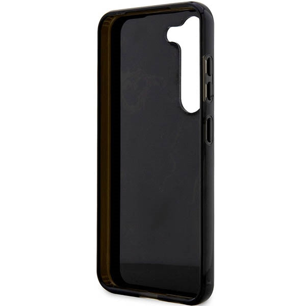 Guess Marble dėklas Samsung Galaxy S23+ – juodas