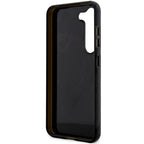 Guess dėklas Samsung Galaxy S23 – Golden Marble, juodas