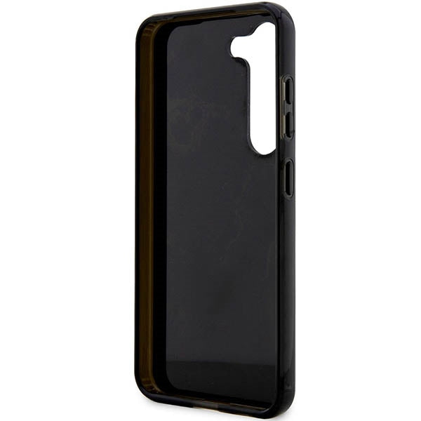 Guess Marble dėklas Samsung Galaxy S23 – juodas