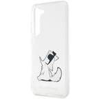 Karl Lagerfeld skaidrus dėklas Samsung Galaxy S23+ – Choupette Fun