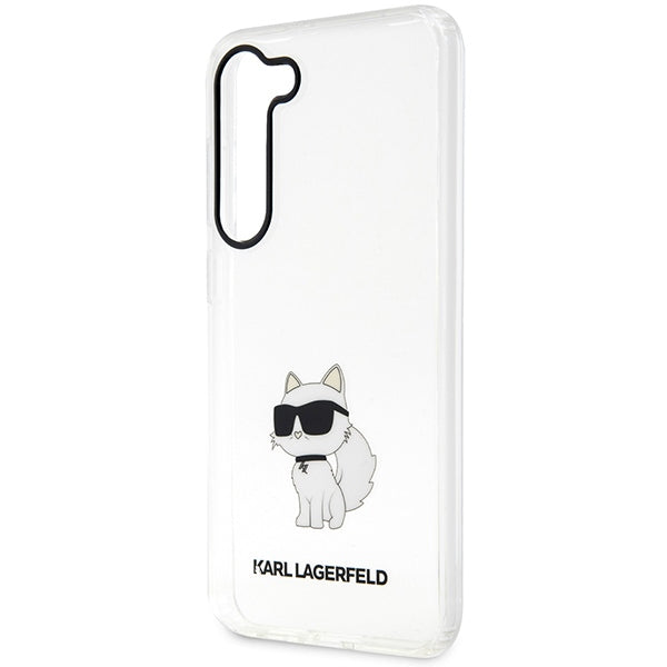 Karl Lagerfeld dėklas Galaxy S23+ – skaidrus