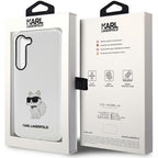 Karl Lagerfeld dėklas Galaxy S23+ – skaidrus