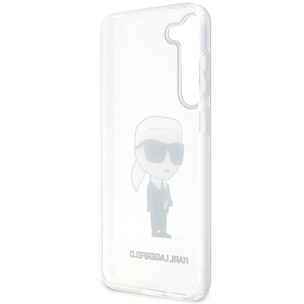 Karl Lagerfeld skaidrus dėklas Galaxy S23+ – Ikonik Karl